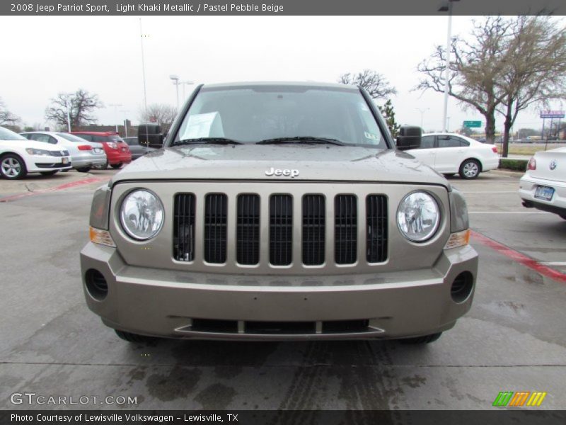 Light Khaki Metallic / Pastel Pebble Beige 2008 Jeep Patriot Sport