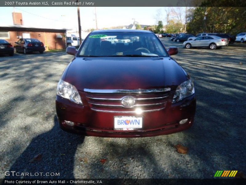 Cassis Red Pearl / Ivory 2007 Toyota Avalon XLS