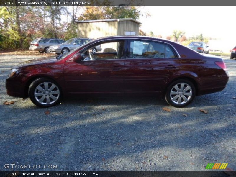 Cassis Red Pearl / Ivory 2007 Toyota Avalon XLS