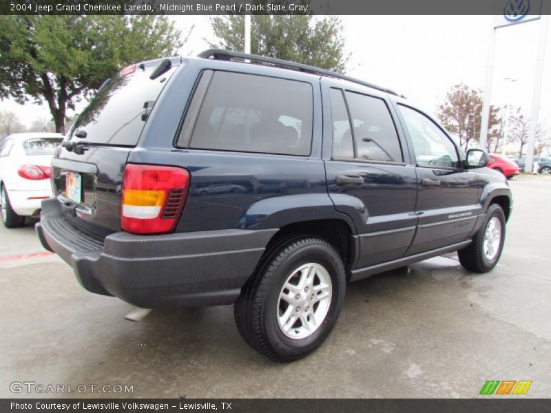 Midnight Blue Pearl / Dark Slate Gray 2004 Jeep Grand Cherokee Laredo