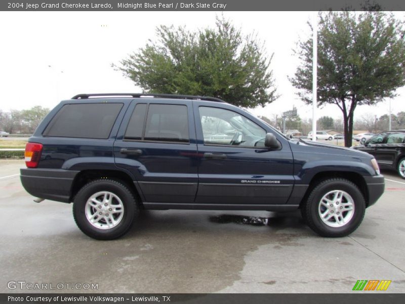 Midnight Blue Pearl / Dark Slate Gray 2004 Jeep Grand Cherokee Laredo