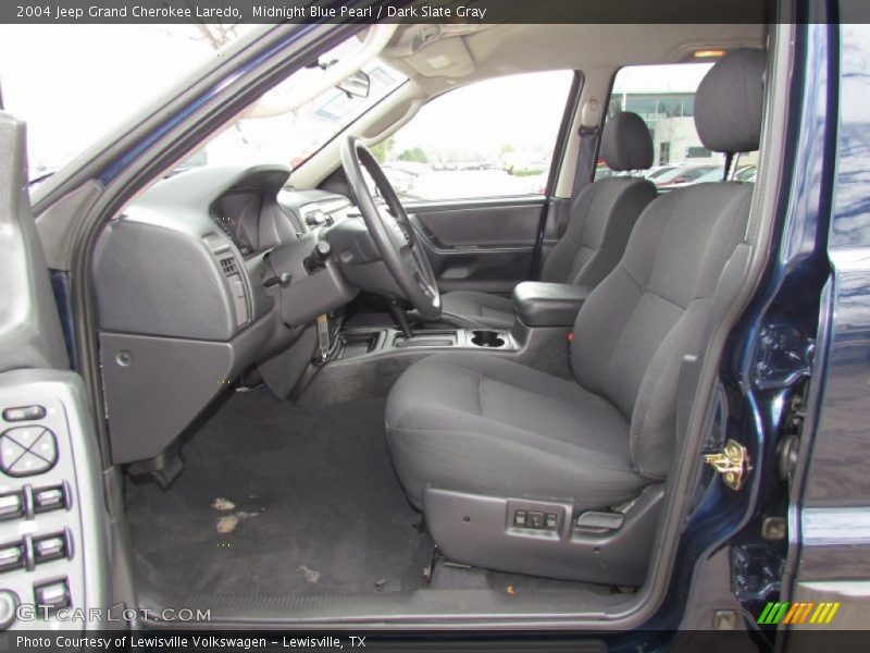 Midnight Blue Pearl / Dark Slate Gray 2004 Jeep Grand Cherokee Laredo