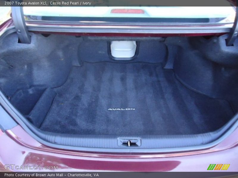 Cassis Red Pearl / Ivory 2007 Toyota Avalon XLS