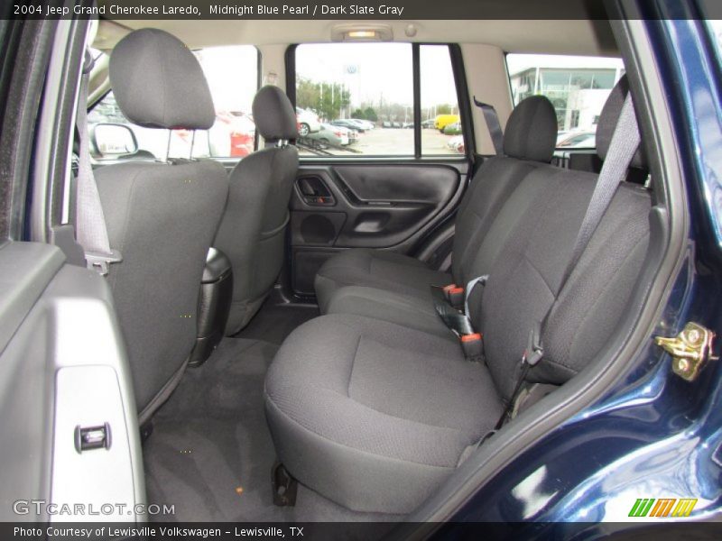 Midnight Blue Pearl / Dark Slate Gray 2004 Jeep Grand Cherokee Laredo