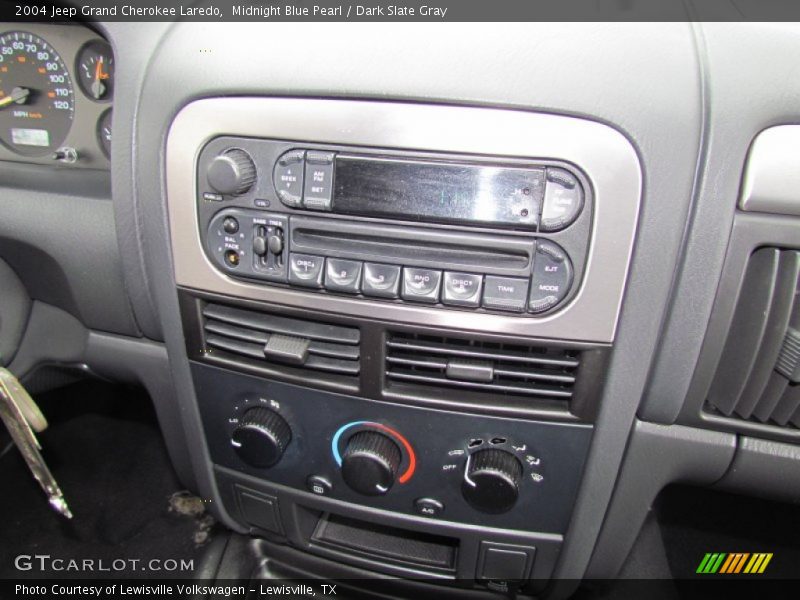 Midnight Blue Pearl / Dark Slate Gray 2004 Jeep Grand Cherokee Laredo