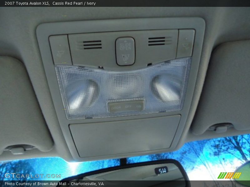 Cassis Red Pearl / Ivory 2007 Toyota Avalon XLS