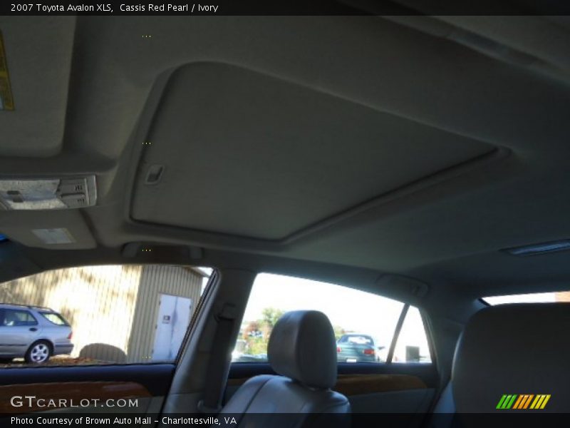 Cassis Red Pearl / Ivory 2007 Toyota Avalon XLS