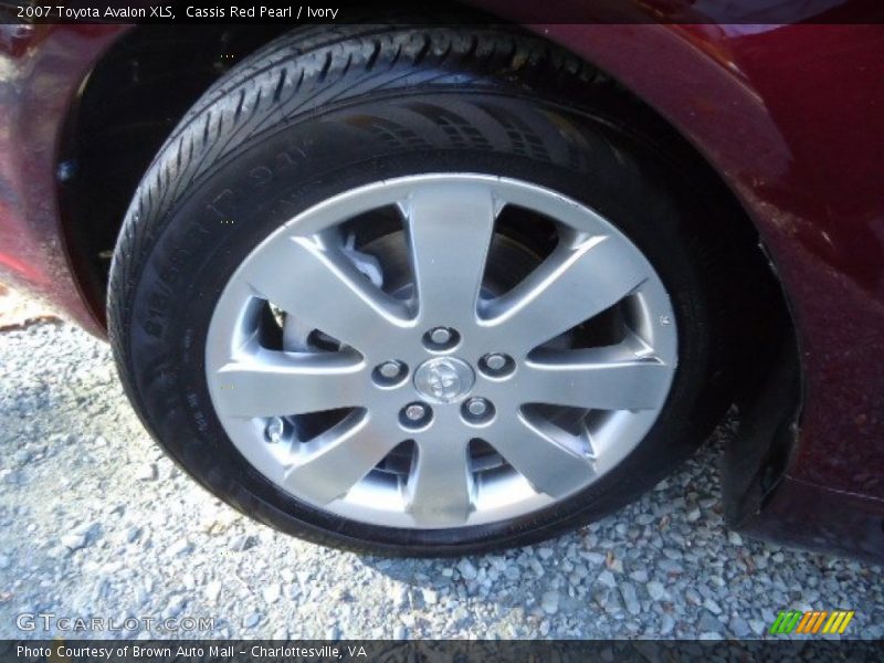 Cassis Red Pearl / Ivory 2007 Toyota Avalon XLS