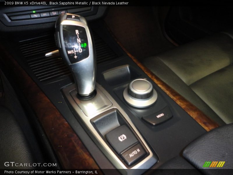 Black Sapphire Metallic / Black Nevada Leather 2009 BMW X5 xDrive48i