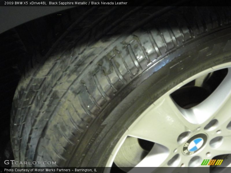 Black Sapphire Metallic / Black Nevada Leather 2009 BMW X5 xDrive48i