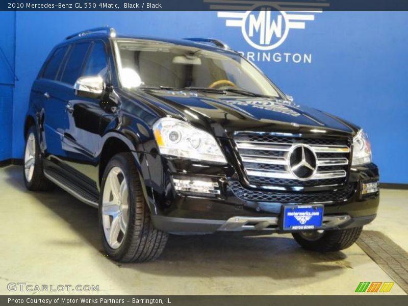 Black / Black 2010 Mercedes-Benz GL 550 4Matic