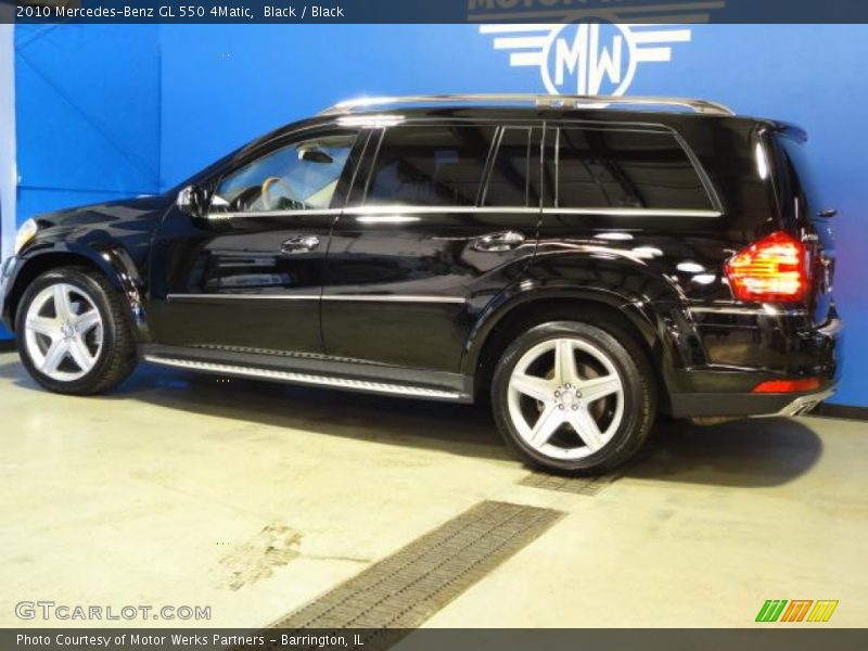Black / Black 2010 Mercedes-Benz GL 550 4Matic
