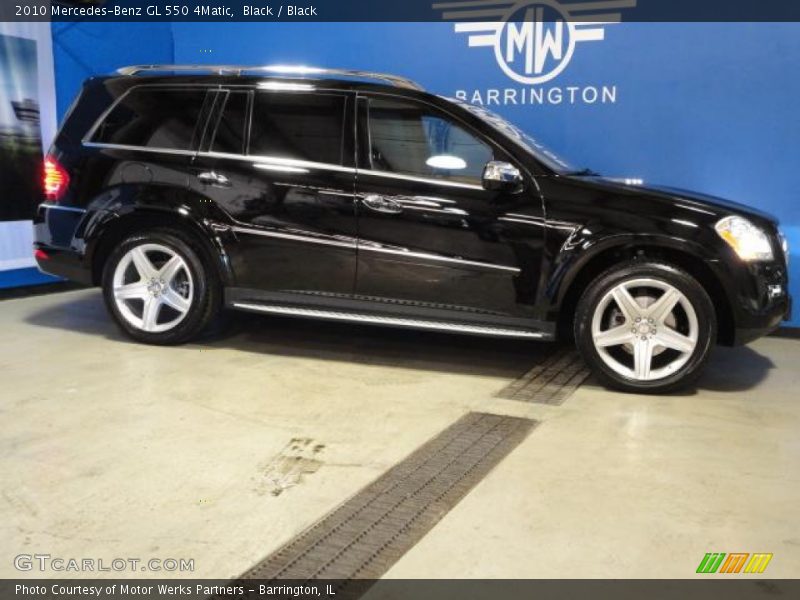 Black / Black 2010 Mercedes-Benz GL 550 4Matic