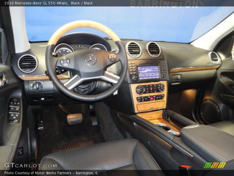 Black / Black 2010 Mercedes-Benz GL 550 4Matic