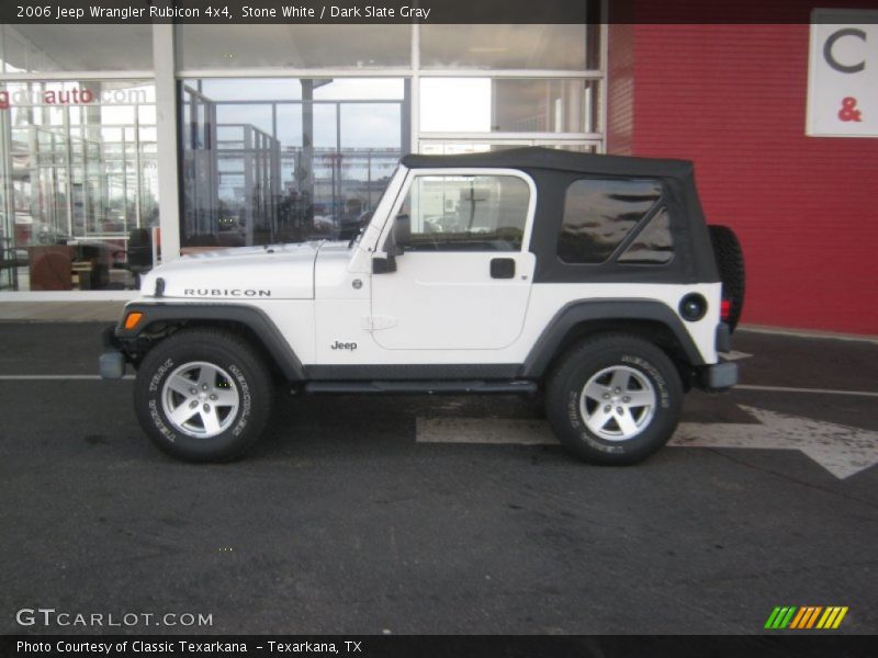 Stone White / Dark Slate Gray 2006 Jeep Wrangler Rubicon 4x4