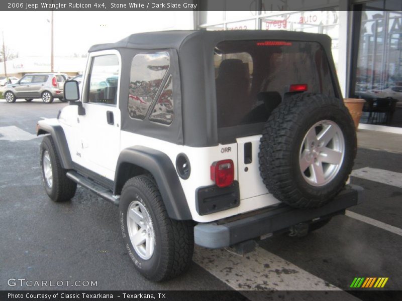 Stone White / Dark Slate Gray 2006 Jeep Wrangler Rubicon 4x4