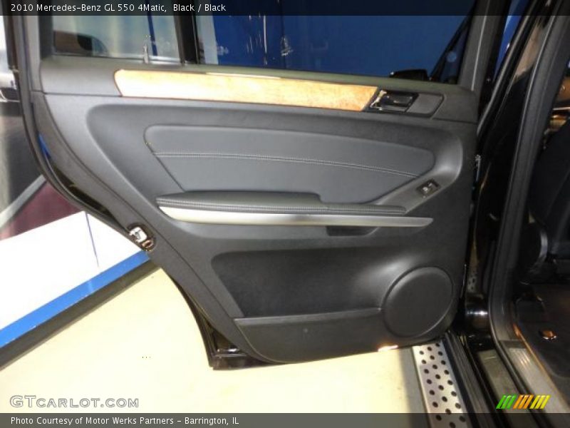 Black / Black 2010 Mercedes-Benz GL 550 4Matic