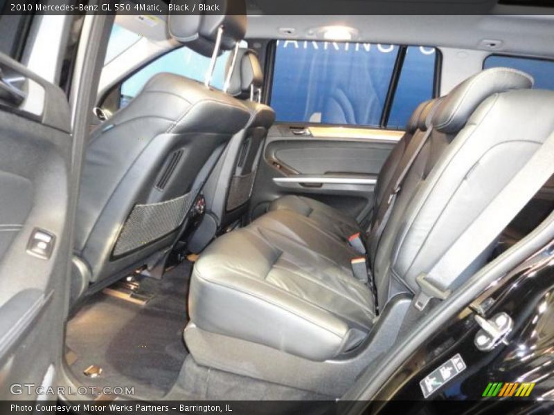 Black / Black 2010 Mercedes-Benz GL 550 4Matic