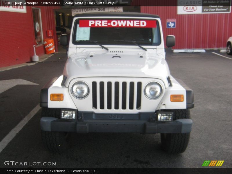 Stone White / Dark Slate Gray 2006 Jeep Wrangler Rubicon 4x4