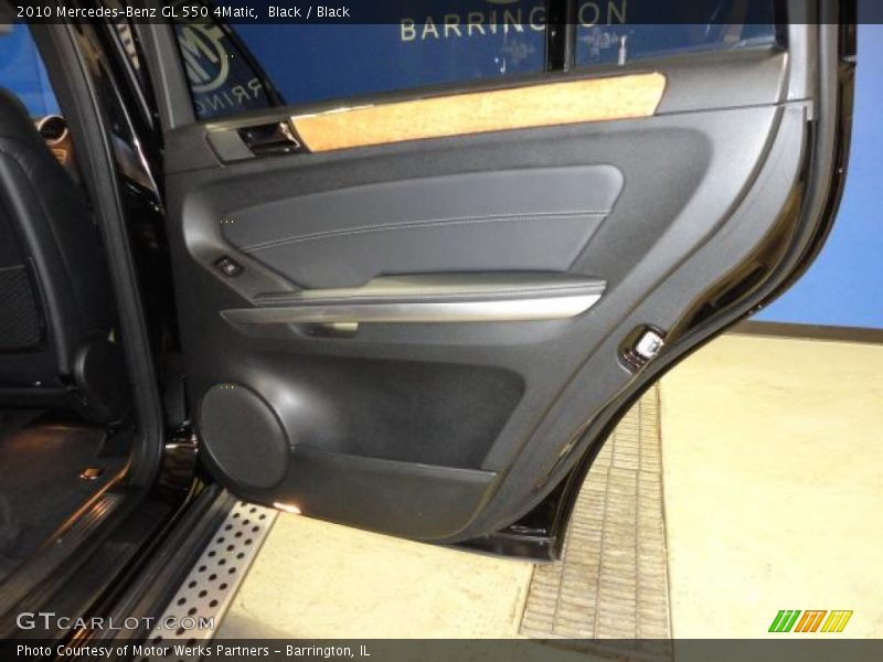 Black / Black 2010 Mercedes-Benz GL 550 4Matic