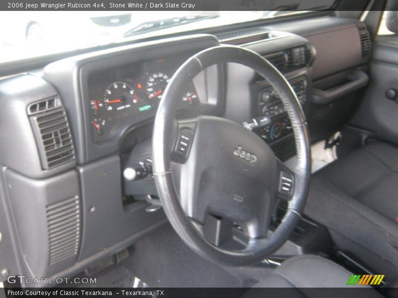 Stone White / Dark Slate Gray 2006 Jeep Wrangler Rubicon 4x4