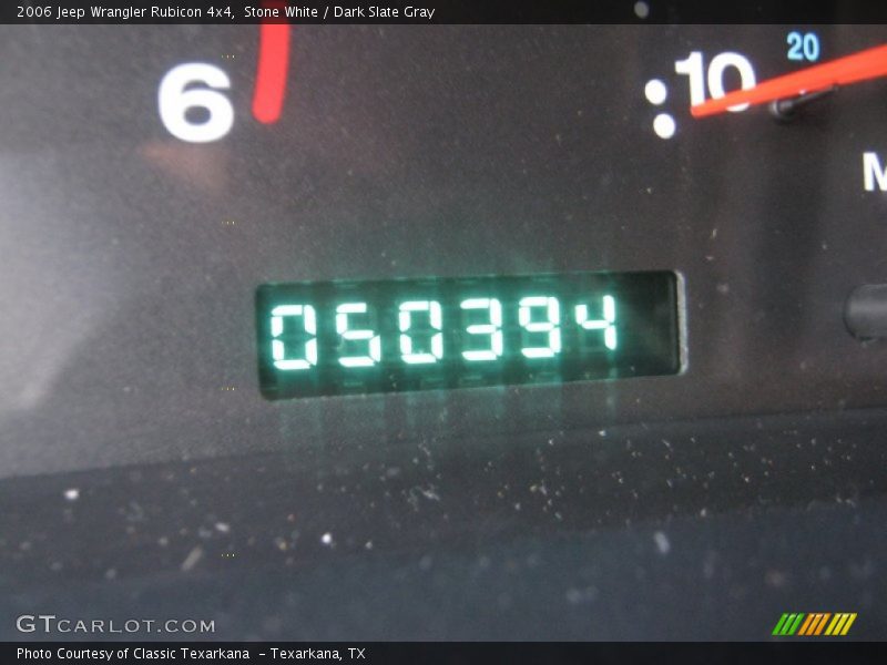 Stone White / Dark Slate Gray 2006 Jeep Wrangler Rubicon 4x4