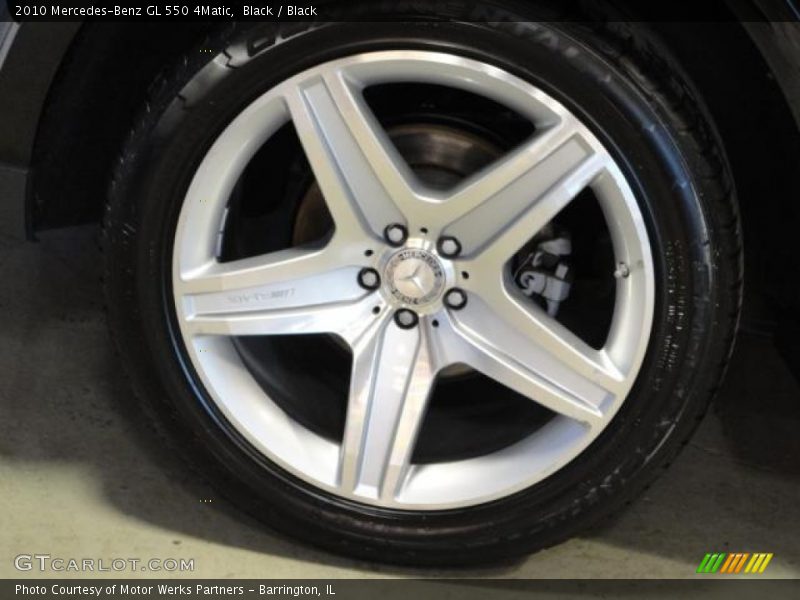 Black / Black 2010 Mercedes-Benz GL 550 4Matic