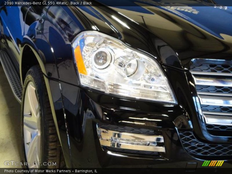 Black / Black 2010 Mercedes-Benz GL 550 4Matic