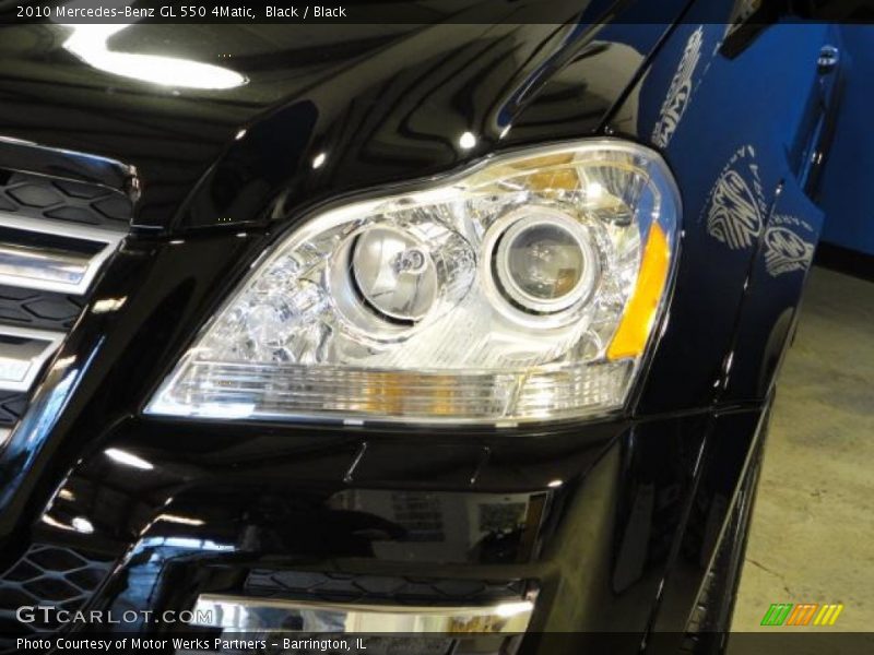 Black / Black 2010 Mercedes-Benz GL 550 4Matic