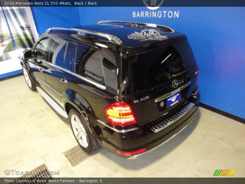 Black / Black 2010 Mercedes-Benz GL 550 4Matic