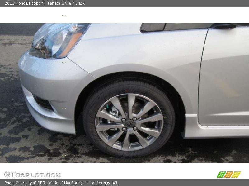 Taffeta White / Black 2012 Honda Fit Sport