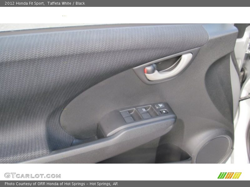 Taffeta White / Black 2012 Honda Fit Sport