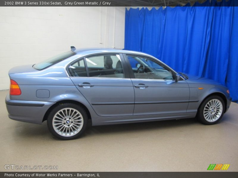 Grey Green Metallic / Grey 2002 BMW 3 Series 330xi Sedan