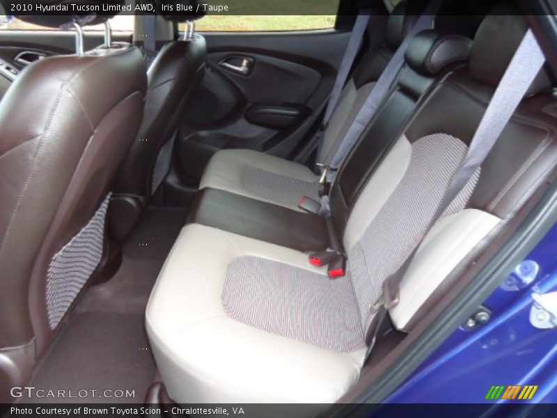  2010 Tucson Limited AWD Taupe Interior