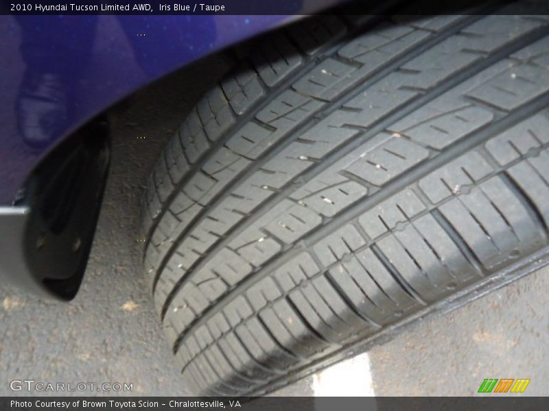 Iris Blue / Taupe 2010 Hyundai Tucson Limited AWD