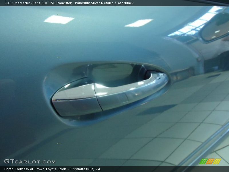 Paladium Silver Metallic / Ash/Black 2012 Mercedes-Benz SLK 350 Roadster