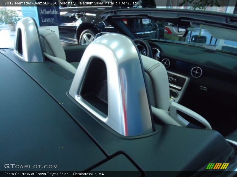 Paladium Silver Metallic / Ash/Black 2012 Mercedes-Benz SLK 350 Roadster