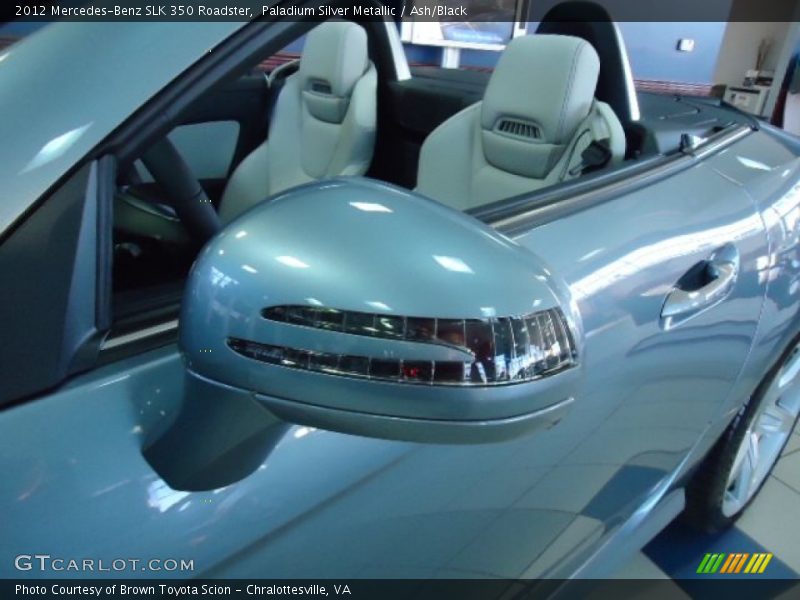 Paladium Silver Metallic / Ash/Black 2012 Mercedes-Benz SLK 350 Roadster