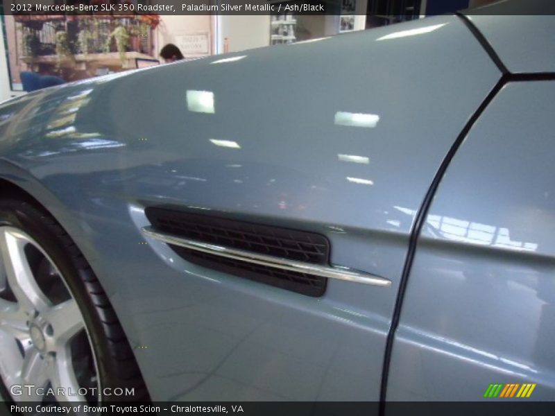 Paladium Silver Metallic / Ash/Black 2012 Mercedes-Benz SLK 350 Roadster