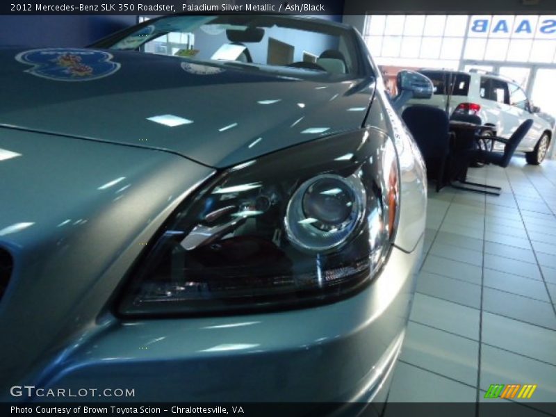 Paladium Silver Metallic / Ash/Black 2012 Mercedes-Benz SLK 350 Roadster