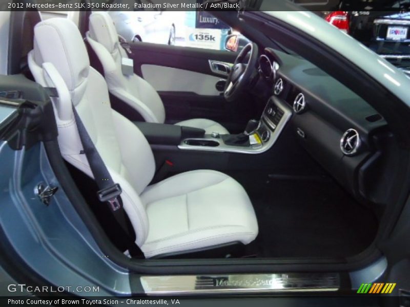 Paladium Silver Metallic / Ash/Black 2012 Mercedes-Benz SLK 350 Roadster