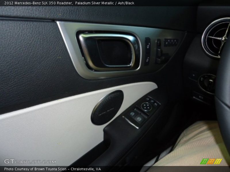 Paladium Silver Metallic / Ash/Black 2012 Mercedes-Benz SLK 350 Roadster