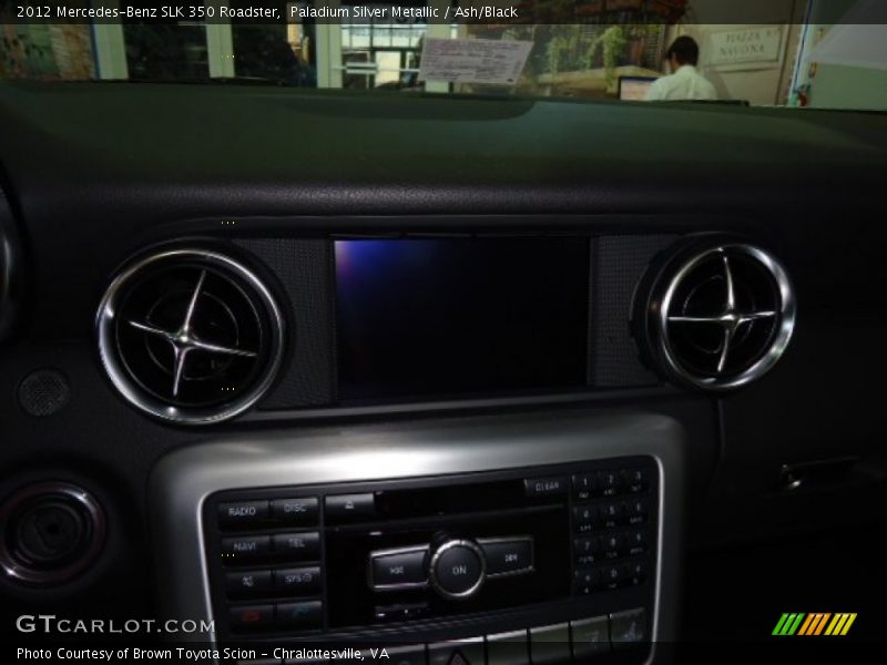 Paladium Silver Metallic / Ash/Black 2012 Mercedes-Benz SLK 350 Roadster
