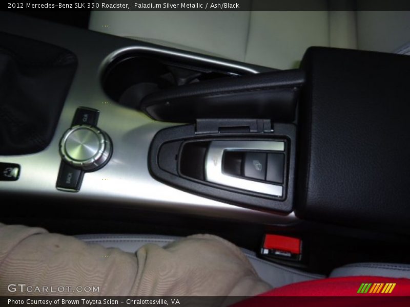 Paladium Silver Metallic / Ash/Black 2012 Mercedes-Benz SLK 350 Roadster