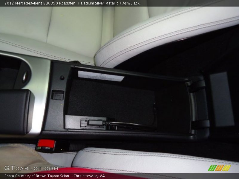 Paladium Silver Metallic / Ash/Black 2012 Mercedes-Benz SLK 350 Roadster