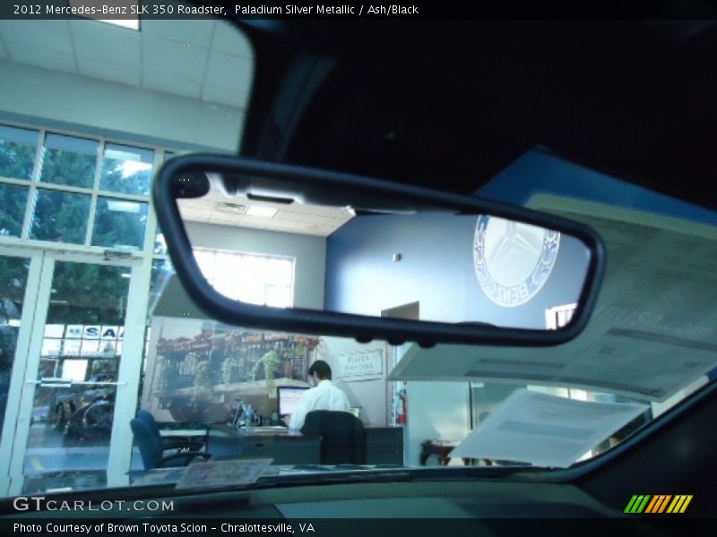 Paladium Silver Metallic / Ash/Black 2012 Mercedes-Benz SLK 350 Roadster