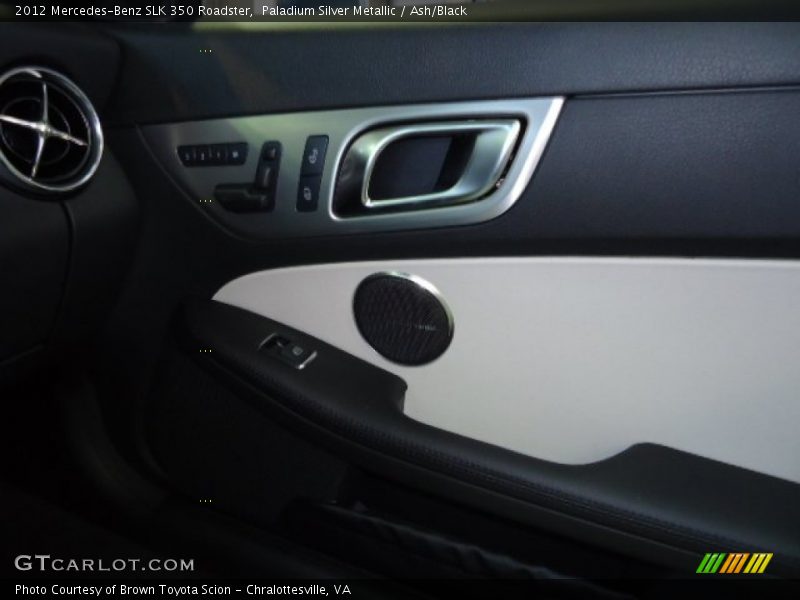 Paladium Silver Metallic / Ash/Black 2012 Mercedes-Benz SLK 350 Roadster