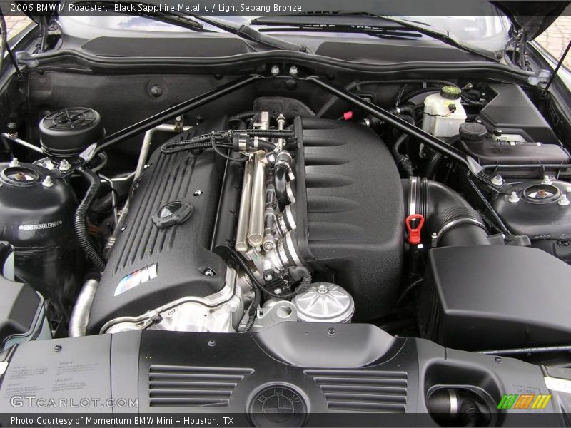 Black Sapphire Metallic / Light Sepang Bronze 2006 BMW M Roadster