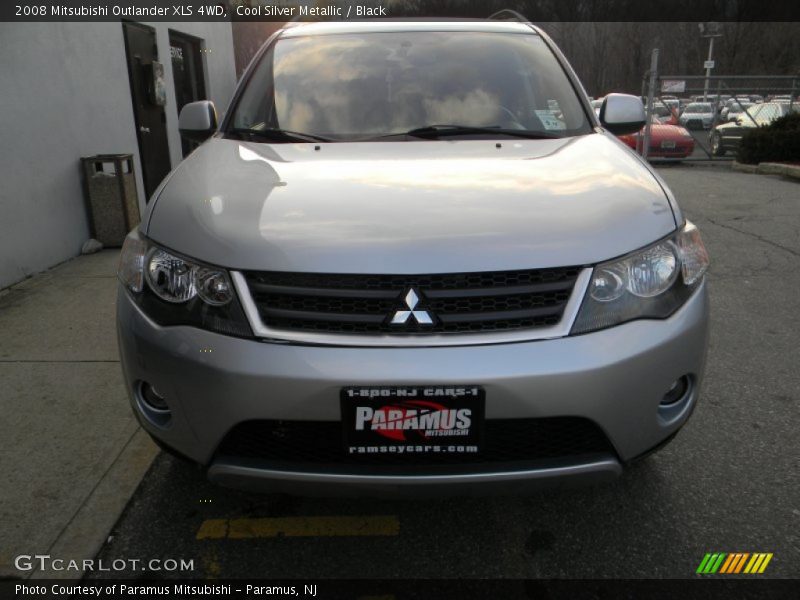 Cool Silver Metallic / Black 2008 Mitsubishi Outlander XLS 4WD