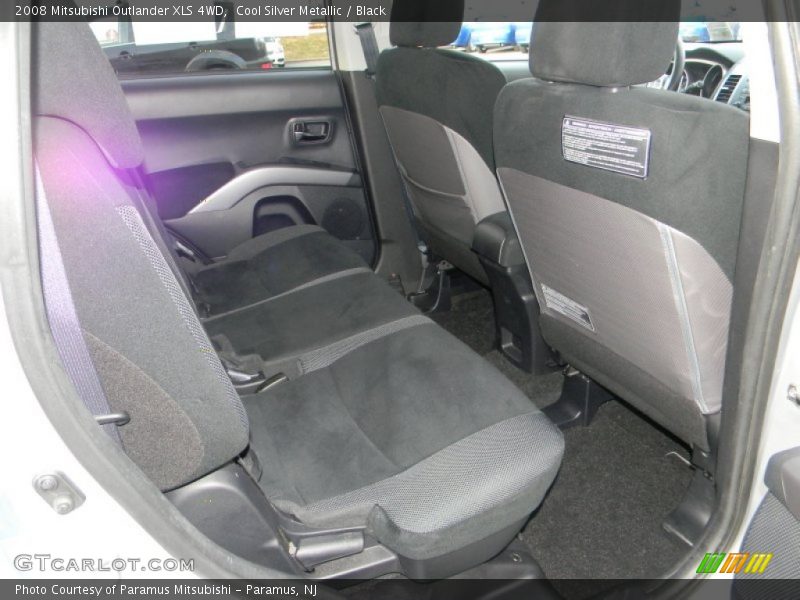 Cool Silver Metallic / Black 2008 Mitsubishi Outlander XLS 4WD